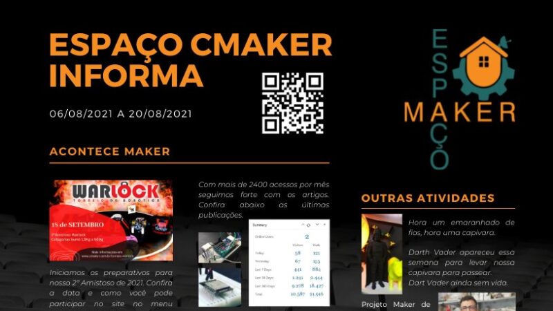 ESPAÇO CMAKER INFORMA (2021-08-20)